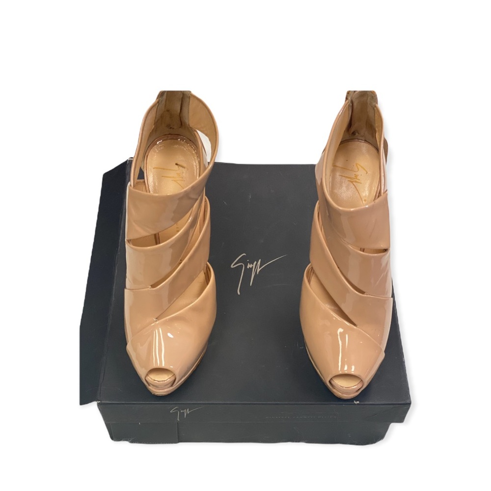 Giuseppe Zanotti Sharon e20328 Blush Sz 37.5/7.5 - Picture 8 of 10